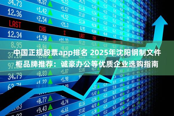中国正规股票app排名 2025年沈阳钢制文件柜品牌推荐：诚豪办公等优质企业选购指南