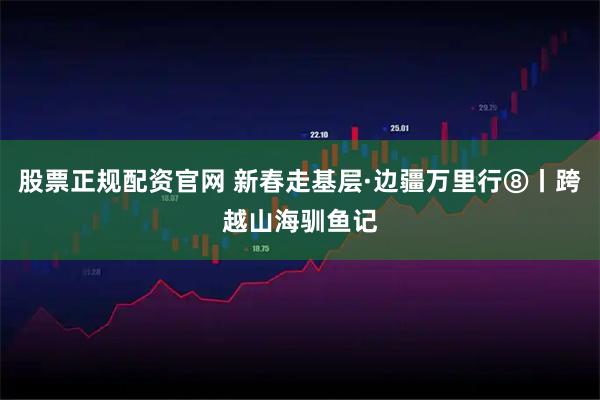 股票正规配资官网 新春走基层·边疆万里行⑧丨跨越山海驯鱼记